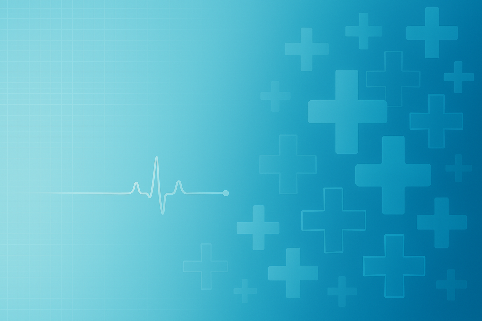 Medical monitoring screen and stethoscope illustration